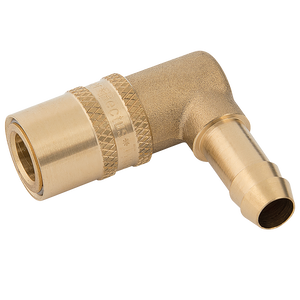 3/8'HT COUPLING VITON 90o BARB