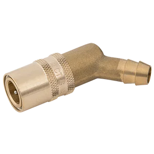 1/2'HT COUPLING VITON 45o BARB