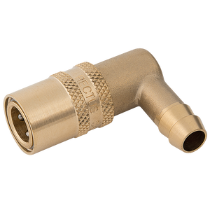1/2'HT COUPLING VITON 90o BARB