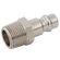 1/4 BSPT MALE PLUG BRASS NICKEL PLATED