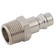 1/4 BSPT MALE PLUG BRASS NICKEL PLATED