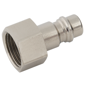 BSPP FEM  PLUG BRASS NICKEL PLATED