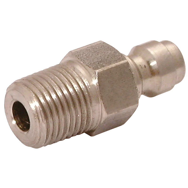 1/4 NPTF MALE PLUG ST.STEEL