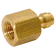 1/8 NPTF PLUG BRASS FEMALE