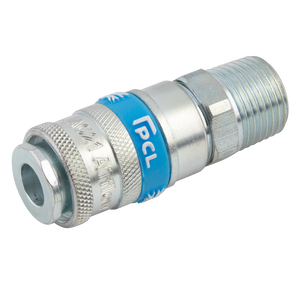 BSPT MALE COUPLER PCL STD SERIES
