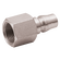 1/4 BSPP FEMALE PCL KF PLUG