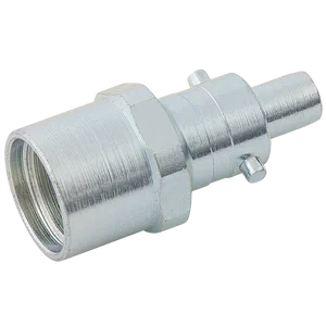 STEEL ZINC F/MALE ADAPTOR BSPP