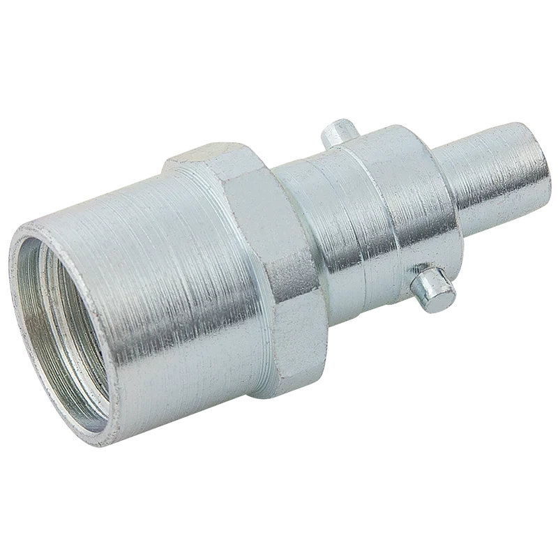 STEEL ZINC F/MALE ADAPTOR BSPP
