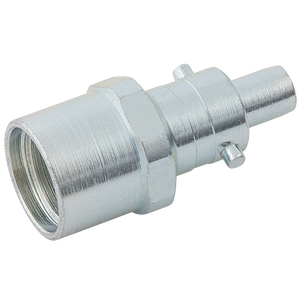 STEEL ZINC F/MALE ADAPTOR BSPP