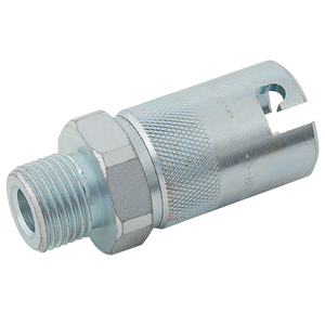 1/2 STEEL ZINC PLATED MALE COUPLING