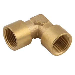 NPT FEMALE FEMALE BRASS 90? ELBOW
