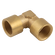 NPT FEMALE 1/2 FEMALE BRASS 90? ELBOW