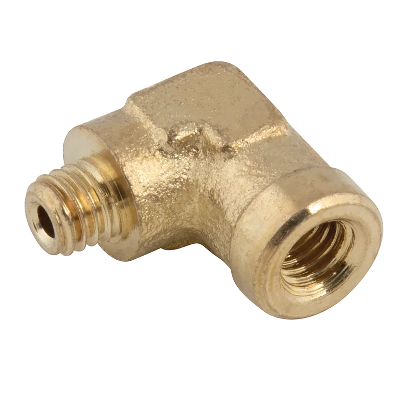 M5X0.8 MXF BRASS 90? ELBOW