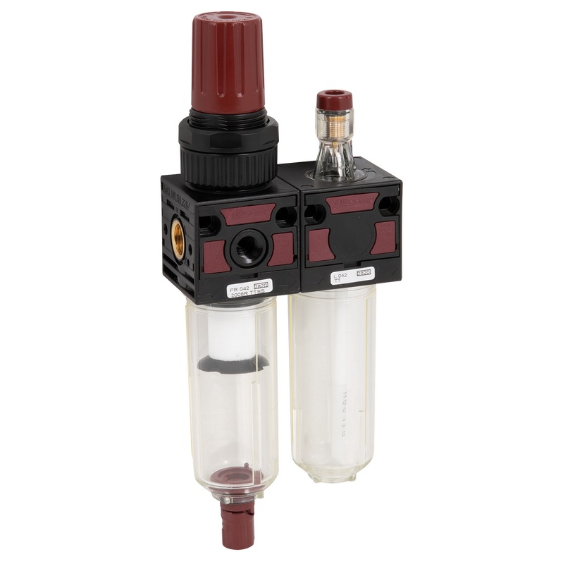 1/4 FILTR/REGULATR+LUBRICATR 040 SERIES
