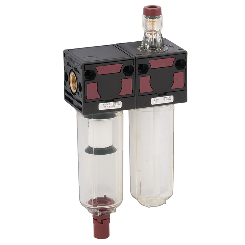 1/4 FILTER + LUBRICATOR 040 SERIES