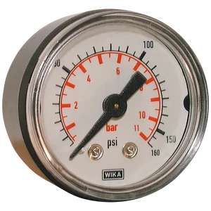 BAR  50MM 1/8BSPT BACK ABS GAUGE