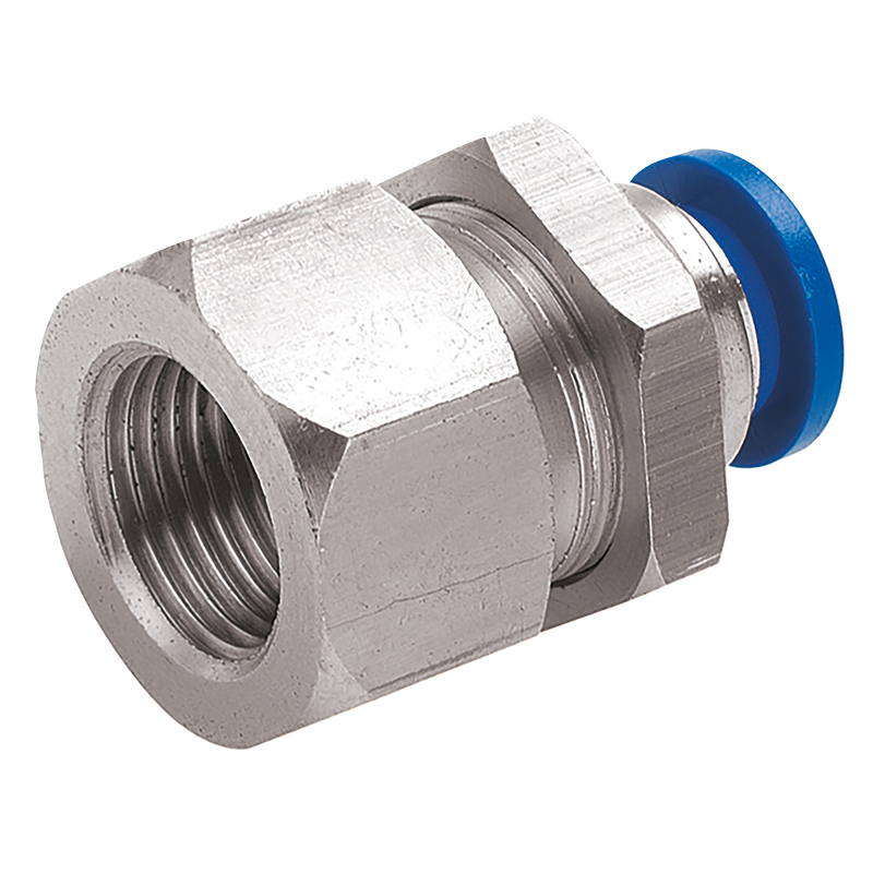 12MM OD X 1/4 BSPP FEMALE BULKHEAD