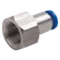 3/8  OD X 1/8 NPT FEM  STUD PUSHIN HEX