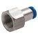 3/8  OD X 1/8 NPT FEM  STUD PUSHIN HEX