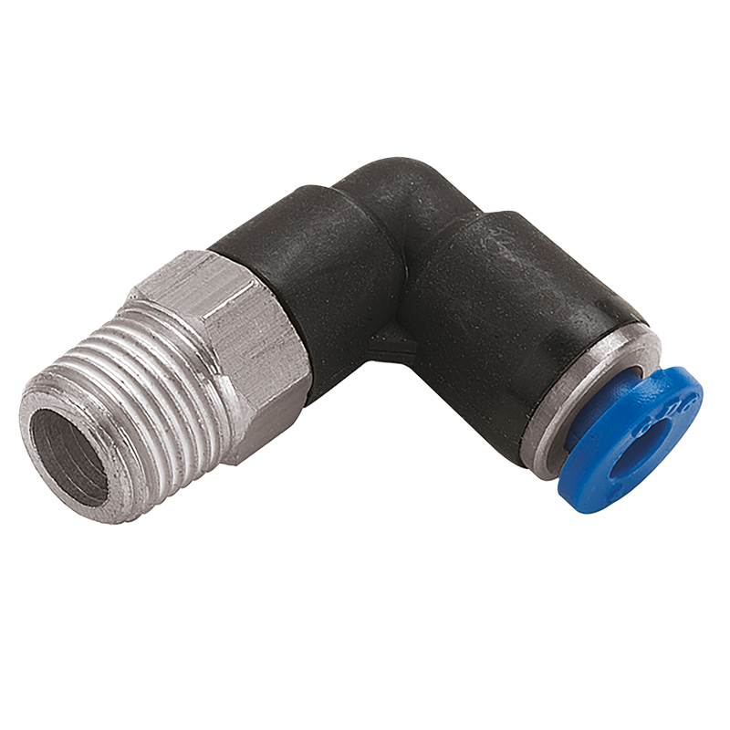 1/2 OD X 3/8 NPT MALE ELBOW PUSHIN