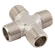 1/8 BSPT BRASS CROSS PLATED M/M/M/M