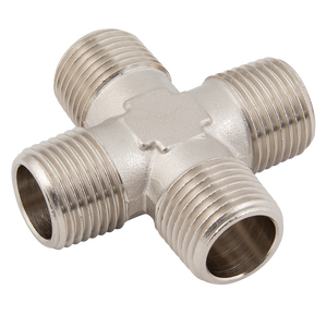 BSP BRASS CROSS PLATED M/M/M/M