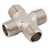 1/8 BSPT BRASS CROSS PLATED M/M/M/M