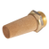 1/2 BSPP MALE SILENCER BRASS LONG