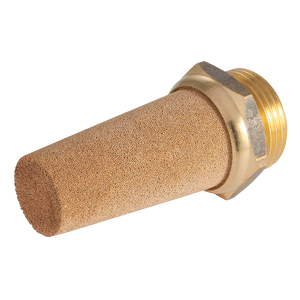 BSPP MALE SILENCER BRASS LONG