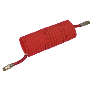 OD RECOIL HOSE RED X & ENDS