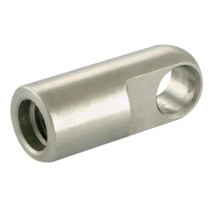 S/STEEL FLAT EYE THREAD X 8MM DIA