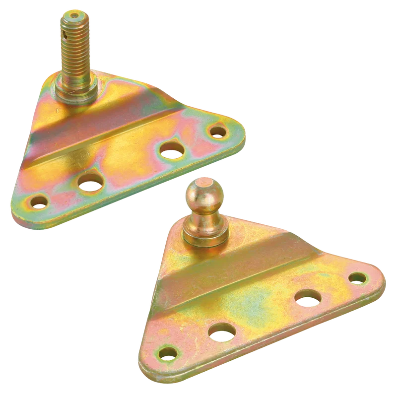 FLAT BKT WITH PIN - GAS SPRING