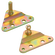 FLAT BKT WITH BALL PIN - GAS SPRING