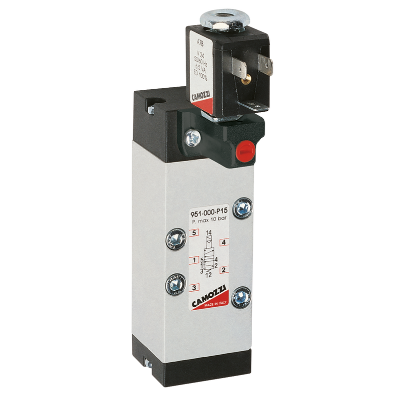 5/2 SOL/SPR VALVE ONLY