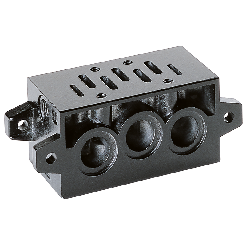 ISO SUB-BASE COMMON EXHAUST & INLETS