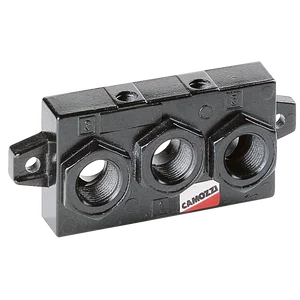 ISO END BLOCK FOR MANIFOLD SUB-BASE