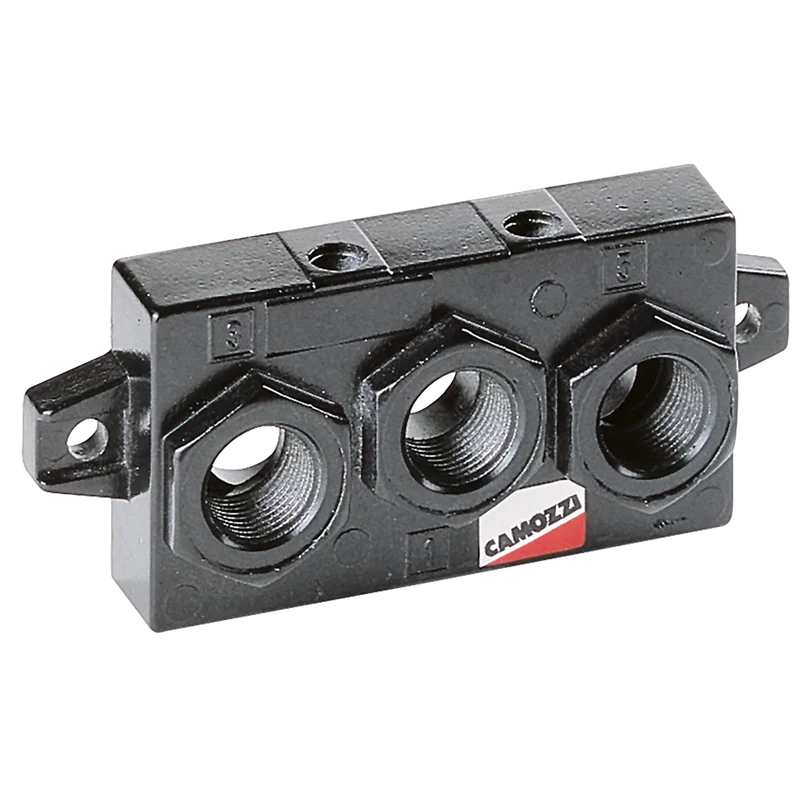 ISO END BLOCK FOR MANIFOLD SUB-BASE