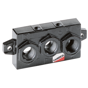 ISO END BLOCK FOR MANIFOLD SUB-BASE