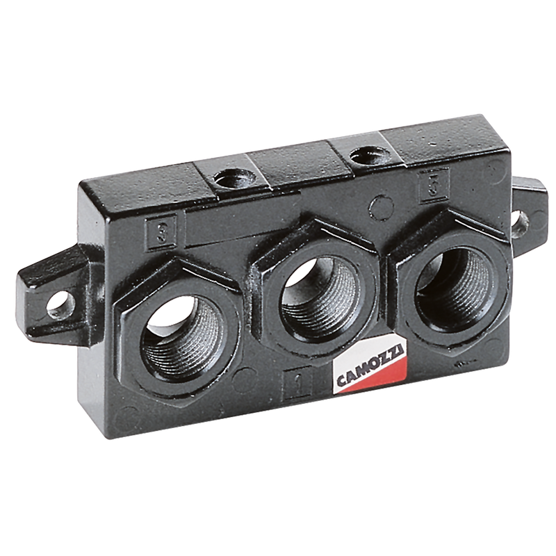 ISO END BLOCK FOR MANIFOLD SUB-BASE