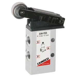 1/8 3/2 ROLLER LEVER SPRING RETURN VALVE