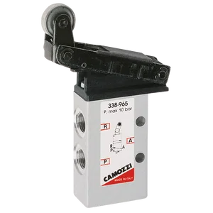 1/8 3/2 ROLLER LEVER SPRING RETURN VALVE