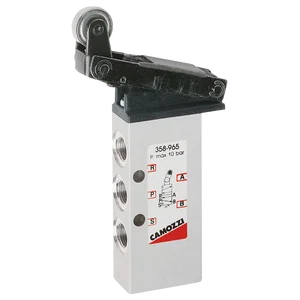 1/8 5/2 ROLLER LEVER SPRING RETURN VALVE