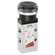 1/8 3/2 PUSH BUTTON BLACK