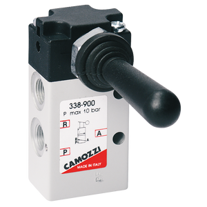 1/8 3/2 LEVER VALVE BISTABLE