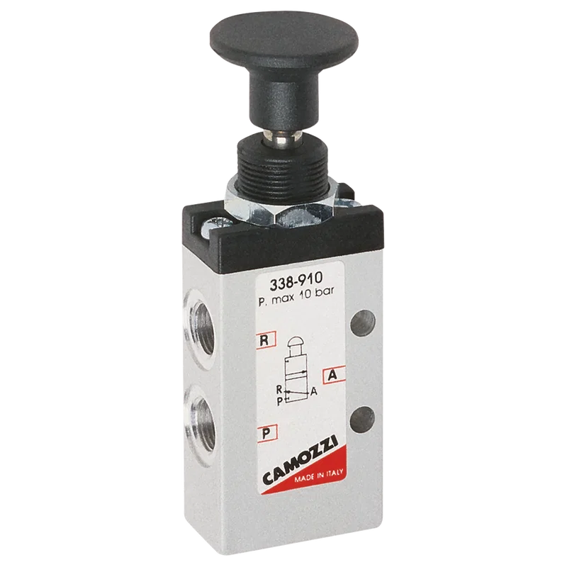 1/8 3/2 PUSH/PULL KNOB BISTABLE