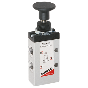 1/8 3/2 PUSH/PULL KNOB BISTABLE