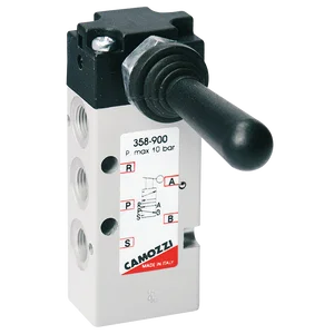1/8 5/2 LEVER VALVE MONOSTABLE
