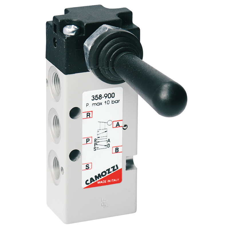 1/8 5/2 LEVER VALVE BISTABLE