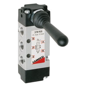 1/8 5/3 LEVER VALVE BISTABLE N/O
