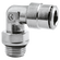 10MM OD X 1/4BSP MALE STUD ELBOW O-RING